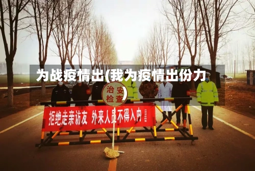 为战疫情出(我为疫情出份力)-第3张图片
