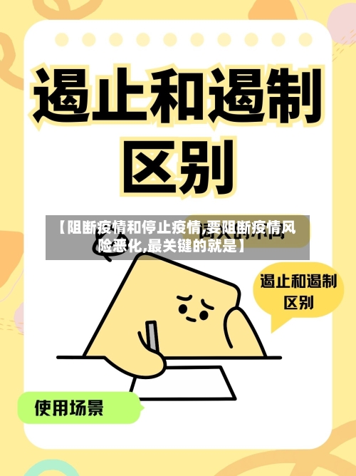 【阻断疫情和停止疫情,要阻断疫情风险恶化,最关键的就是】-第3张图片