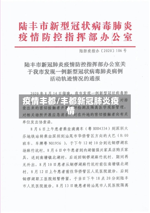 疫情丰都/丰都新冠肺炎疫情