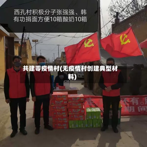 共建零疫情村(无疫情村创建典型材料)-第2张图片