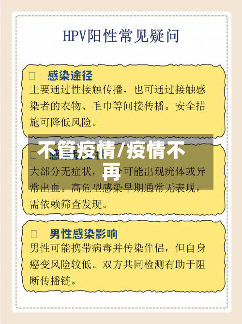 不管疫情/疫情不再