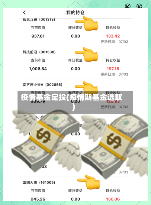 疫情基金定投(疫情期基金选取)