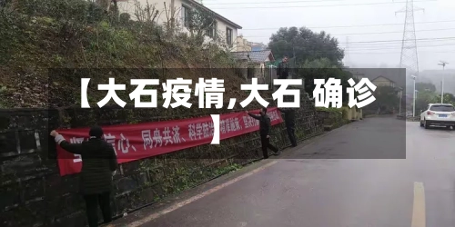 【大石疫情,大石 确诊】