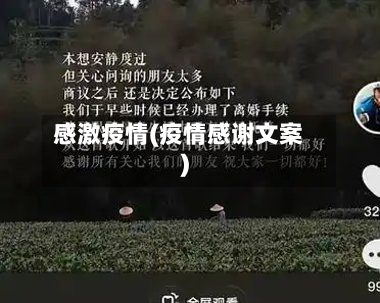 感激疫情(疫情感谢文案)-第2张图片