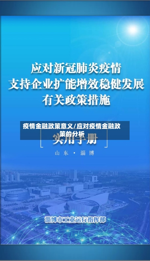 疫情金融政策意义/应对疫情金融政策的分析-第3张图片