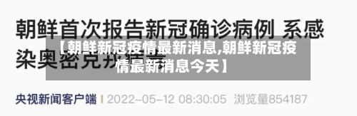 【朝鲜新冠疫情最新消息,朝鲜新冠疫情最新消息今天】-第3张图片