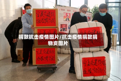 捐款抗击疫情图片/抗击疫情捐款捐物资图片