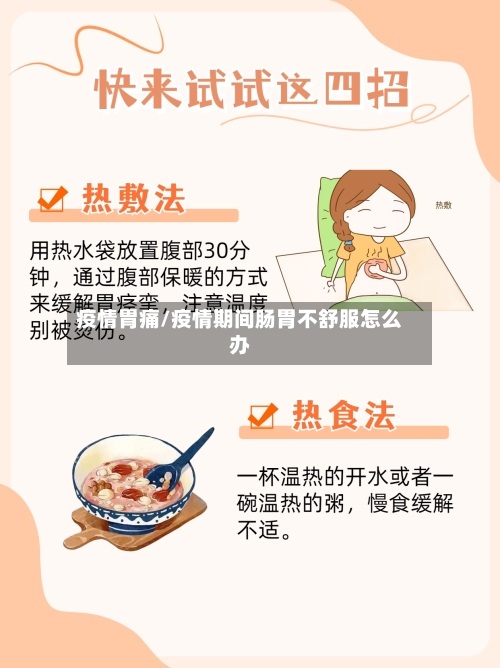 疫情胃痛/疫情期间肠胃不舒服怎么办-第2张图片