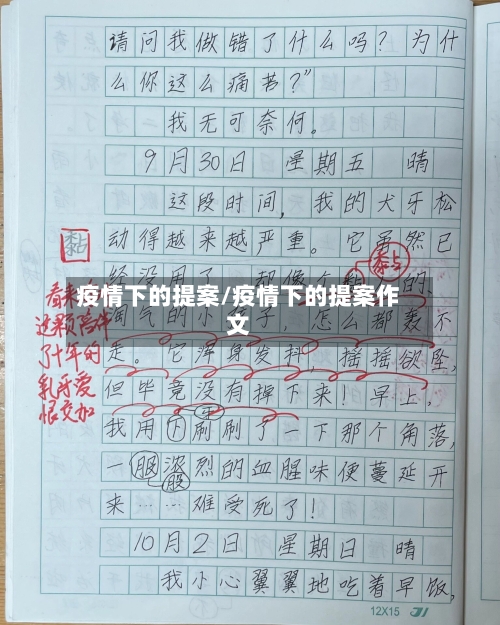 疫情下的提案/疫情下的提案作文