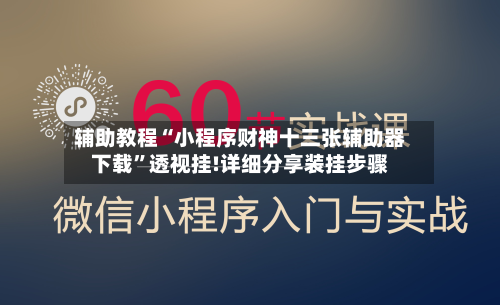 辅助教程“小程序财神十三张辅助器下载”透视挂!详细分享装挂步骤-第3张图片
