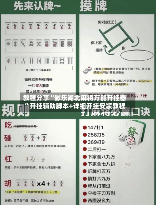 教程分享“微乐湖北麻将万能开挂器”开挂辅助脚本+详细开挂安装教程