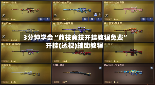 3分钟学会“荔枝竞技开挂教程免费”开挂(透视)辅助教程