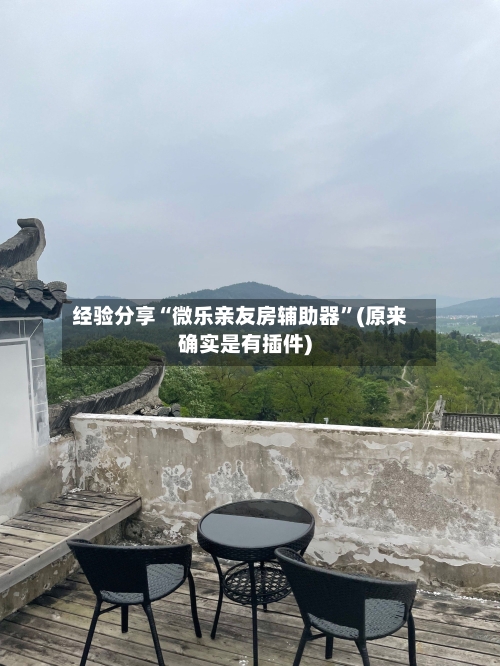 经验分享“微乐亲友房辅助器”(原来确实是有插件)-第3张图片