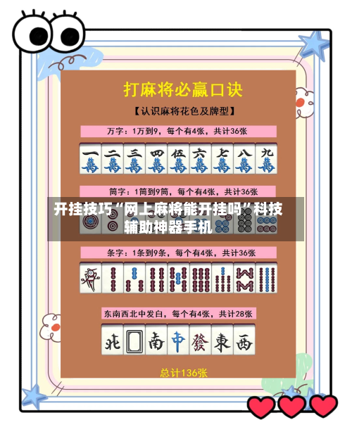 开挂技巧“网上麻将能开挂吗”科技辅助神器手机-第3张图片