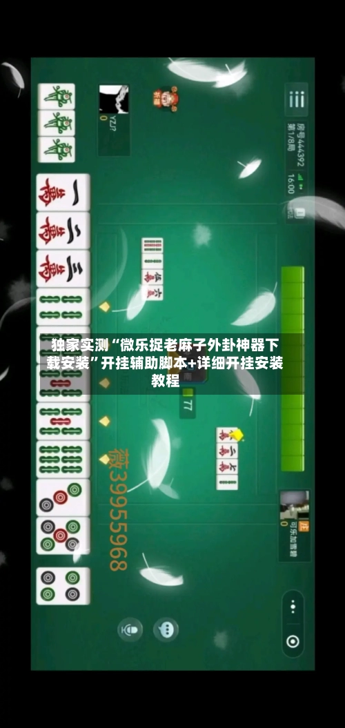 独家实测“微乐捉老麻子外卦神器下载安装”开挂辅助脚本+详细开挂安装教程