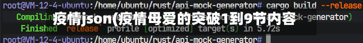 疫情json(疫情母爱的突破1到9节内容)