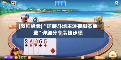 [教程经验]“途游斗地主透视脚本免费”详细分享装挂步骤-第3张图片