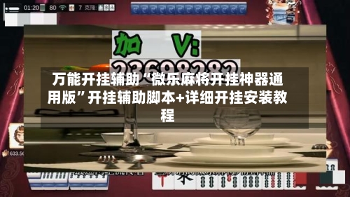 万能开挂辅助“微乐麻将开挂神器通用版”开挂辅助脚本+详细开挂安装教程-第3张图片