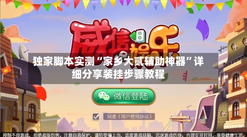 独家脚本实测“家乡大贰辅助神器”详细分享装挂步骤教程-第3张图片