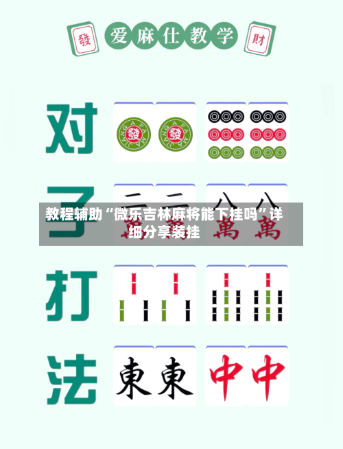 教程辅助“微乐吉林麻将能下挂吗”详细分享装挂-第3张图片