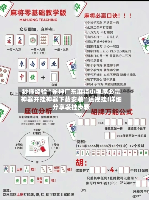 秒懂经验“雀神广东麻将小程序必赢神器开挂神器下载安装”透视挂!详细分享装挂步骤-第2张图片