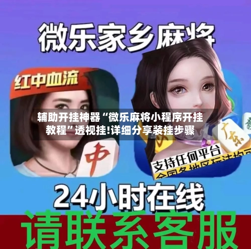 辅助开挂神器“微乐麻将小程序开挂教程	”透视挂!详细分享装挂步骤-第2张图片