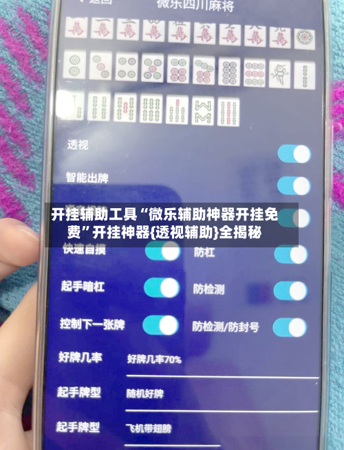 开挂辅助工具“微乐辅助神器开挂免费”开挂神器{透视辅助}全揭秘-第2张图片