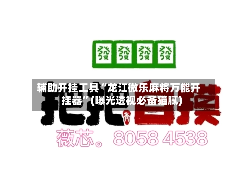 辅助开挂工具“龙江微乐麻将万能开挂器”(曝光透视必备猫腻)