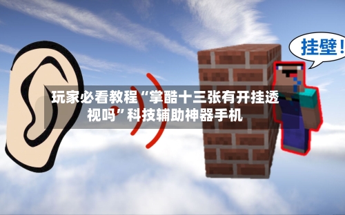 玩家必看教程“掌酷十三张有开挂透视吗”科技辅助神器手机-第2张图片