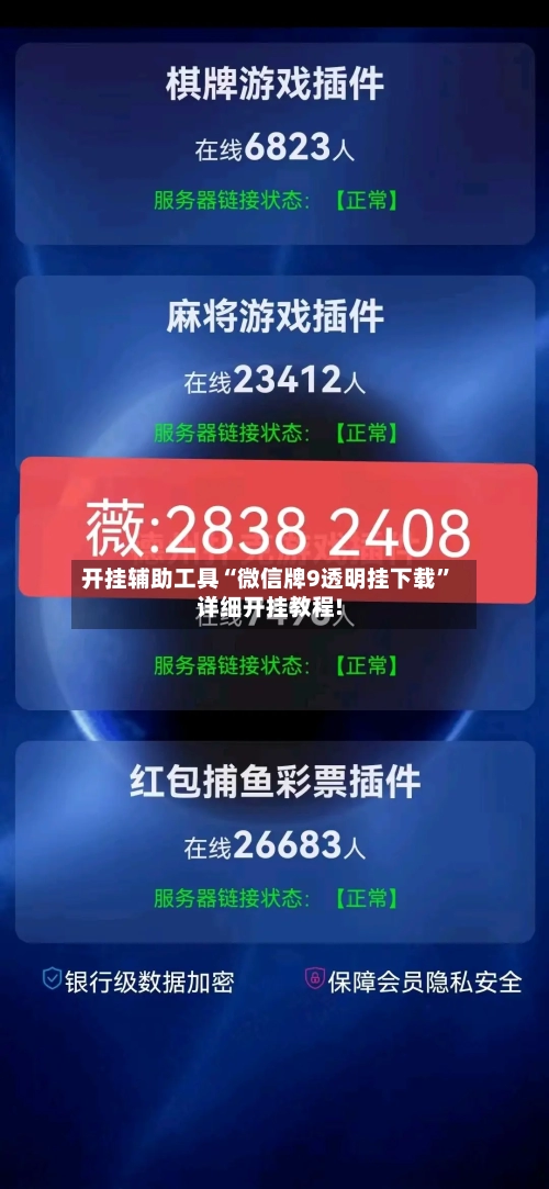 开挂辅助工具“微信牌9透明挂下载”详细开挂教程!