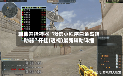 辅助开挂神器“微信小程序白金岛辅助器”开挂(透视)最新辅助详细-第3张图片