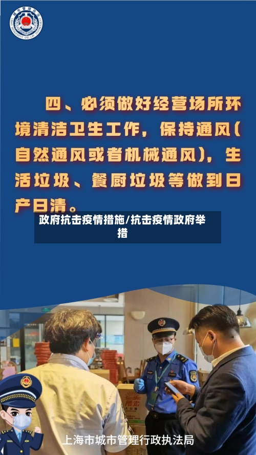 政府抗击疫情措施/抗击疫情政府举措