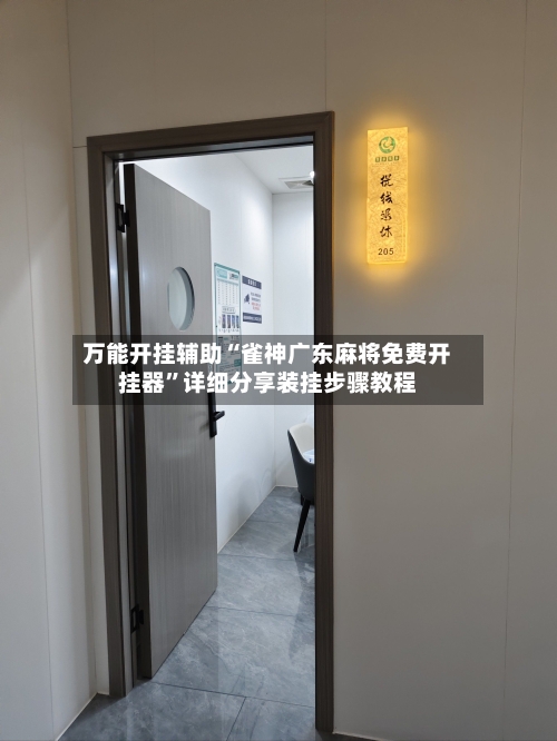 万能开挂辅助“雀神广东麻将免费开挂器”详细分享装挂步骤教程-第2张图片