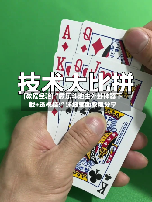 [教程经验]“微乐斗地主外卦神器下载+透视挂!”详细辅助教程分享-第3张图片