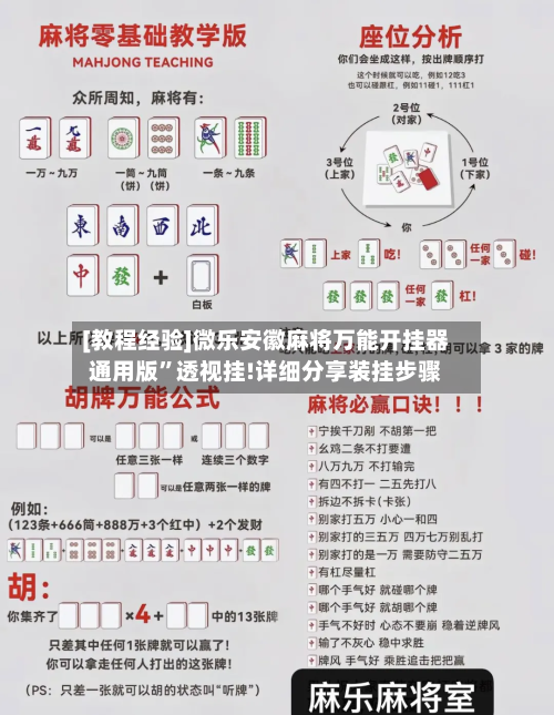 [教程经验]微乐安徽麻将万能开挂器通用版”透视挂!详细分享装挂步骤-第2张图片