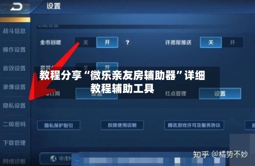 教程分享“微乐亲友房辅助器”详细教程辅助工具-第2张图片