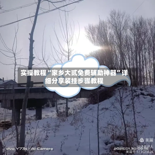 实操教程“家乡大贰免费辅助神器”详细分享装挂步骤教程-第3张图片