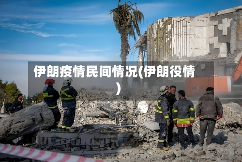 伊朗疫情民间情况(伊朗役情)-第2张图片