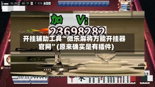开挂辅助工具“微乐麻将万能开挂器官网”(原来确实是有插件)-第2张图片