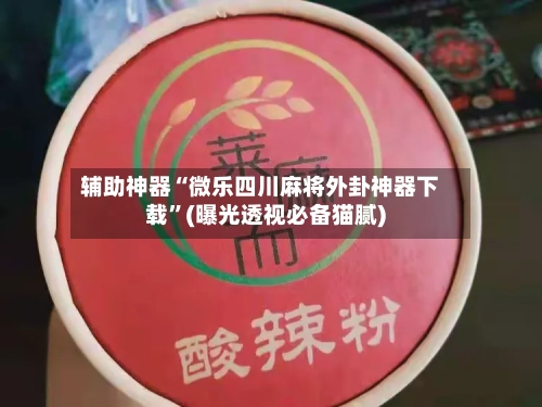 辅助神器“微乐四川麻将外卦神器下载”(曝光透视必备猫腻)