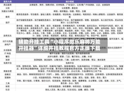 辅助开挂工具“小程序微乐麻将万能开挂器	”详细开挂教程官方正版下载-第2张图片
