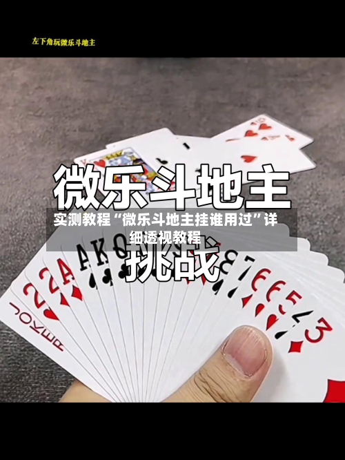 实测教程“微乐斗地主挂谁用过”详细透视教程-第2张图片