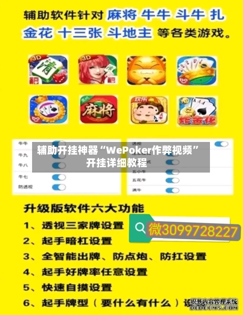 辅助开挂神器“WePoker作弊视频	”开挂详细教程-第2张图片
