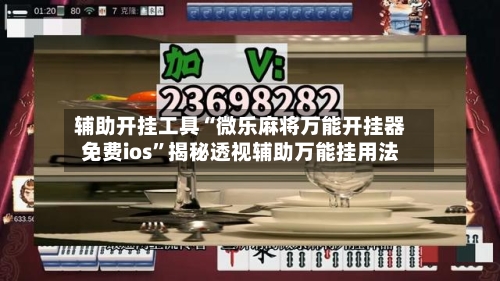 辅助开挂工具“微乐麻将万能开挂器免费ios”揭秘透视辅助万能挂用法-第3张图片