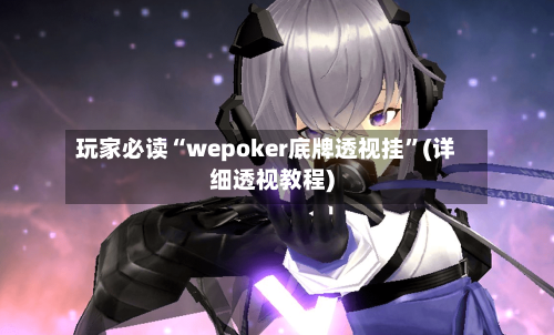 玩家必读“wepoker底牌透视挂	”(详细透视教程)-第2张图片