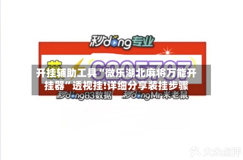 开挂辅助工具“微乐湖北麻将万能开挂器”透视挂!详细分享装挂步骤-第2张图片