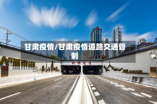 甘肃疫情/甘肃疫情道路交通管制