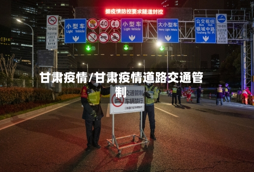 甘肃疫情/甘肃疫情道路交通管制-第2张图片