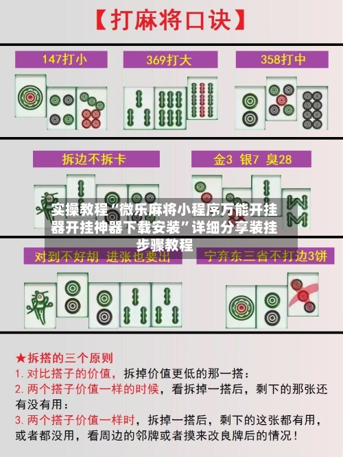 实操教程“微乐麻将小程序万能开挂器开挂神器下载安装”详细分享装挂步骤教程-第2张图片