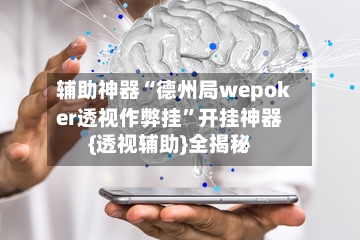 辅助神器“德州局wepoker透视作弊挂”开挂神器{透视辅助}全揭秘-第2张图片